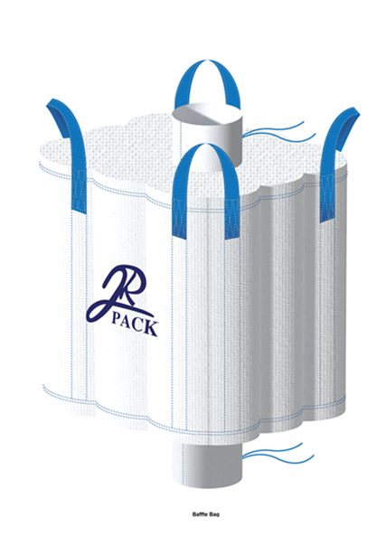 ถุงจัมโบ้ใส่ข้าวสารบรรจุ 1 ตัน